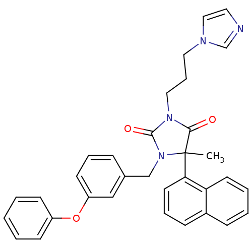 Chemical structure of BindingDB Monomer ID 50181235