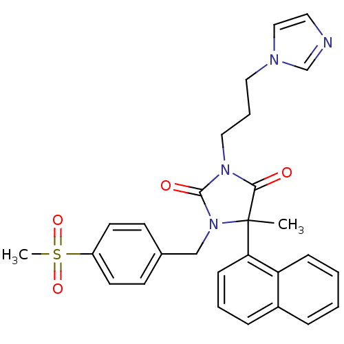 Chemical structure of BindingDB Monomer ID 50181236