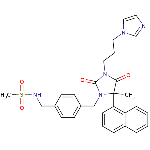 Chemical structure of BindingDB Monomer ID 50181248