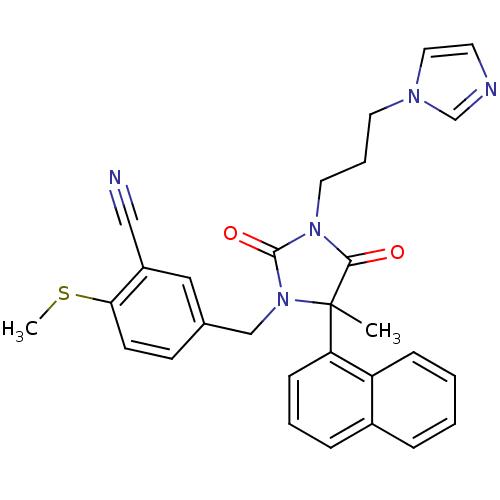 Chemical structure of BindingDB Monomer ID 50181249