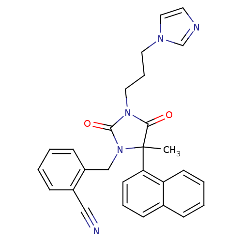 Chemical structure of BindingDB Monomer ID 50181254