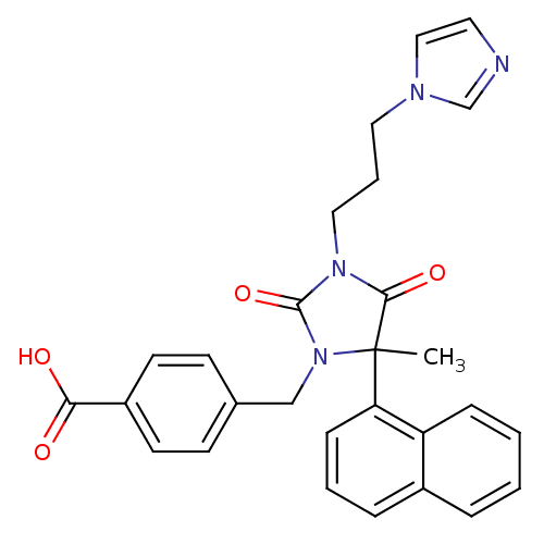 Chemical structure of BindingDB Monomer ID 50181255