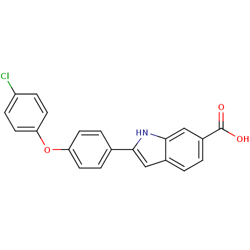 Chemical structure of BindingDB Monomer ID 50181268