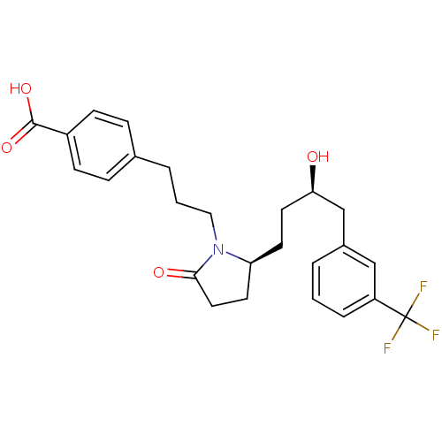 Chemical structure of BindingDB Monomer ID 50181272
