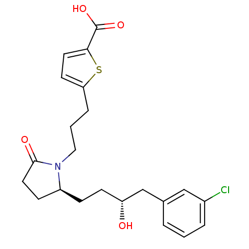 Chemical structure of BindingDB Monomer ID 50181274