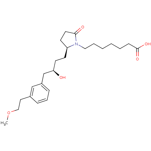 Chemical structure of BindingDB Monomer ID 50181278