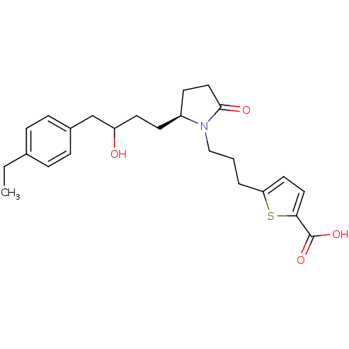 Chemical structure of BindingDB Monomer ID 50181280