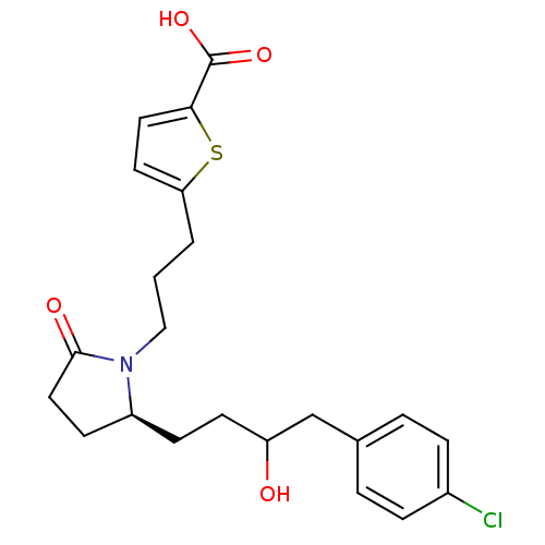 Chemical structure of BindingDB Monomer ID 50181282