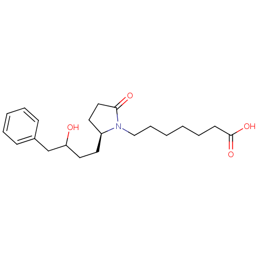 Chemical structure of BindingDB Monomer ID 50181284