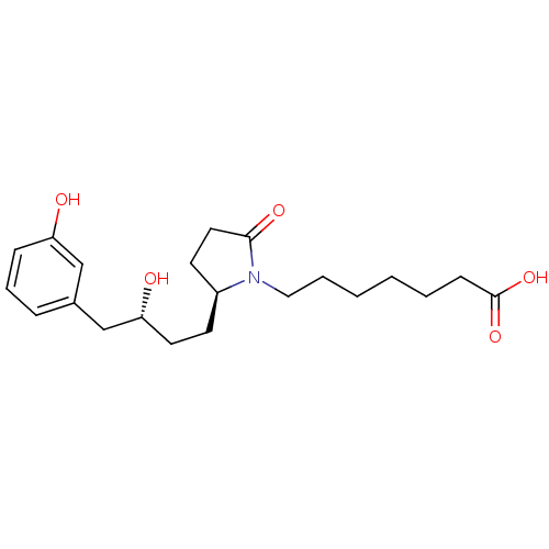 Chemical structure of BindingDB Monomer ID 50181287