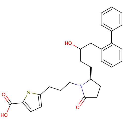 Chemical structure of BindingDB Monomer ID 50181294