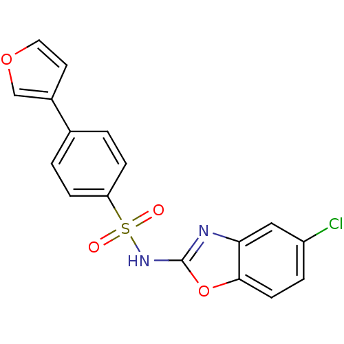 Chemical structure of BindingDB Monomer ID 50181321