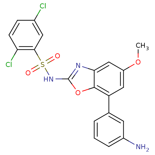Chemical structure of BindingDB Monomer ID 50181324