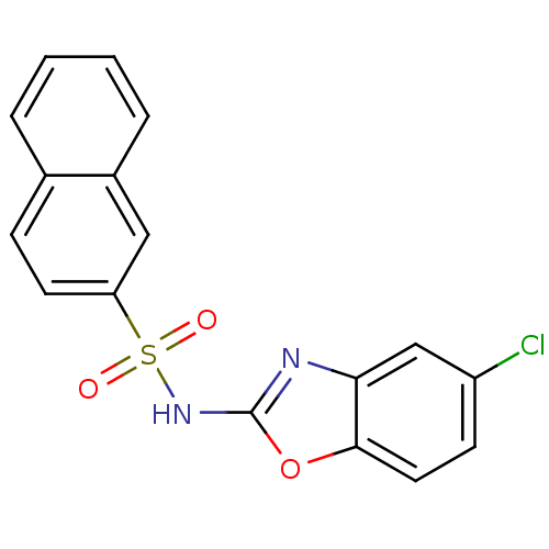 Chemical structure of BindingDB Monomer ID 50181327