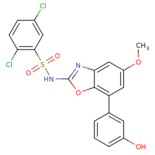 Chemical structure of BindingDB Monomer ID 50181332