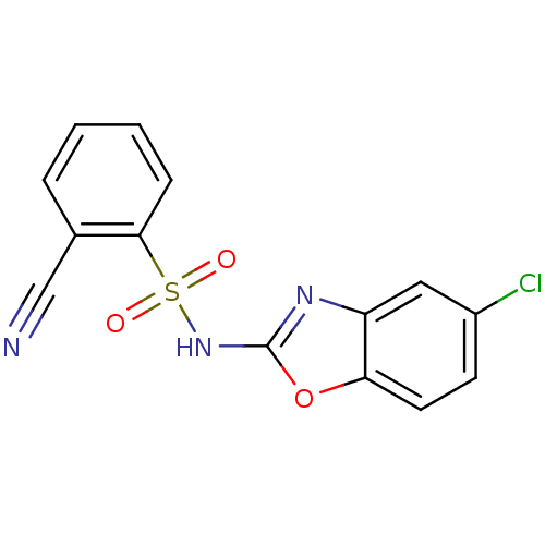 Chemical structure of BindingDB Monomer ID 50181334