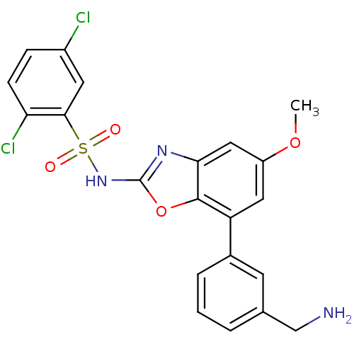Chemical structure of BindingDB Monomer ID 50181345