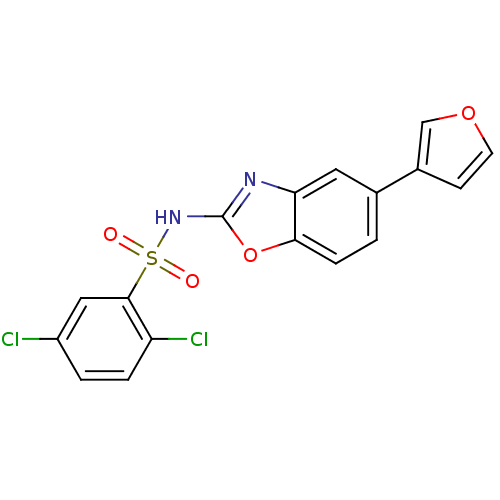 Chemical structure of BindingDB Monomer ID 50181360