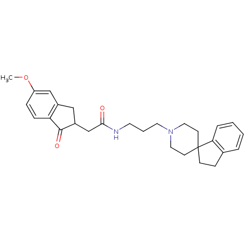Chemical structure of BindingDB Monomer ID 50181365