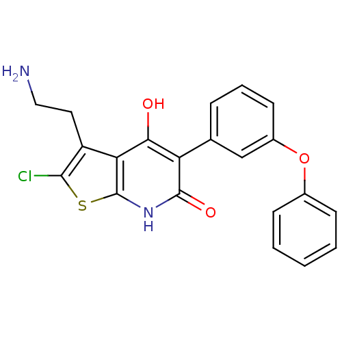 Chemical structure of BindingDB Monomer ID 50181443