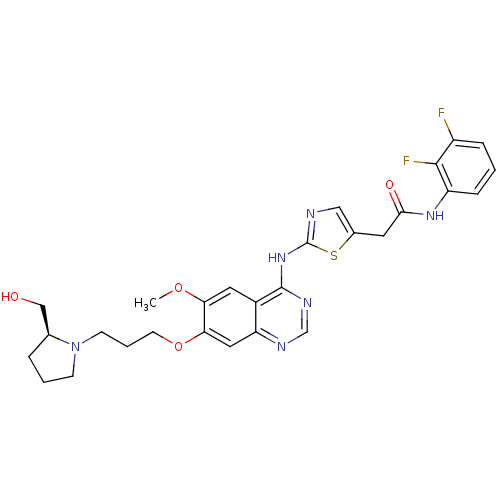 Chemical structure of BindingDB Monomer ID 50181537