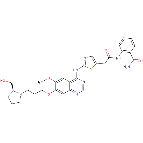 Chemical structure of BindingDB Monomer ID 50181538