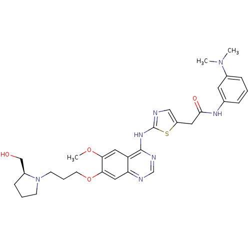 Chemical structure of BindingDB Monomer ID 50181549