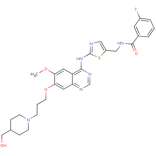 Chemical structure of BindingDB Monomer ID 50181552