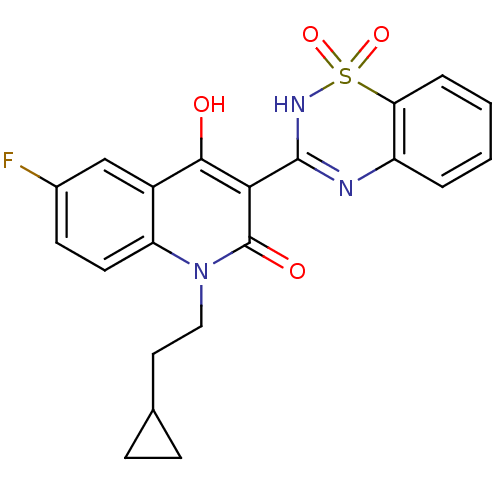 Chemical structure of BindingDB Monomer ID 50181559