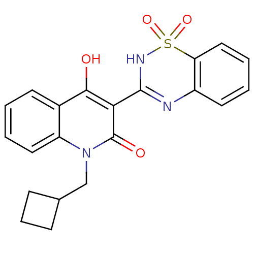 Chemical structure of BindingDB Monomer ID 50181624