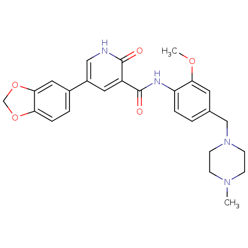 Chemical structure of BindingDB Monomer ID 50181683