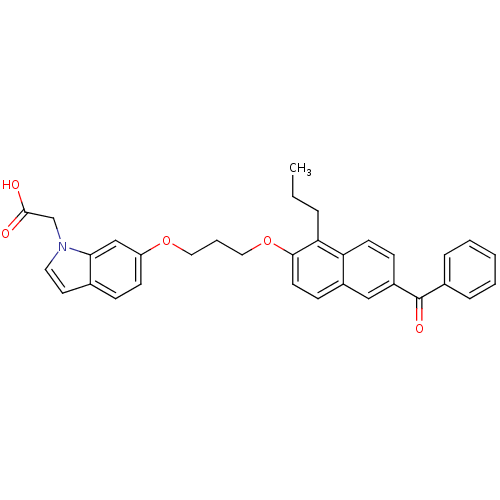 Chemical structure of BindingDB Monomer ID 50181909