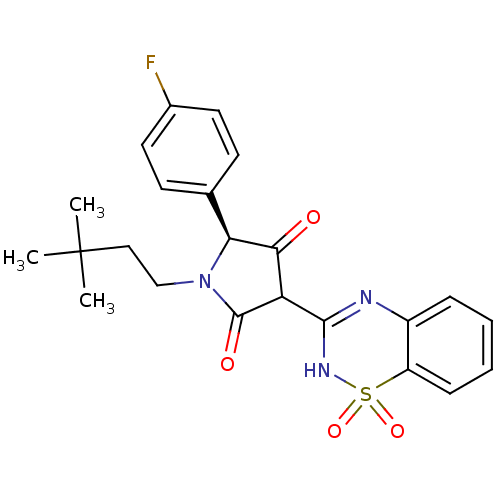 Chemical structure of BindingDB Monomer ID 50181960