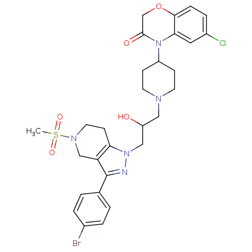 Chemical structure of BindingDB Monomer ID 50182107