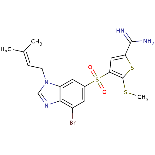 Chemical structure of BindingDB Monomer ID 50182153