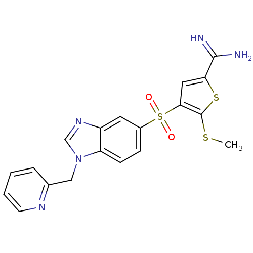 Chemical structure of BindingDB Monomer ID 50182155