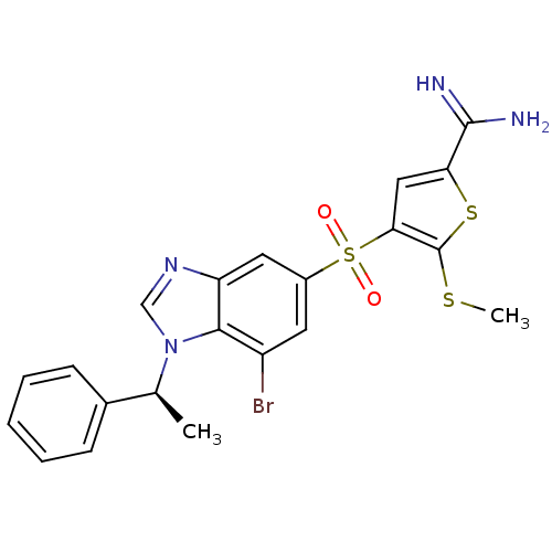 Chemical structure of BindingDB Monomer ID 50182156