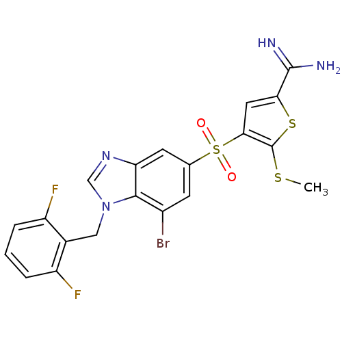 Chemical structure of BindingDB Monomer ID 50182159