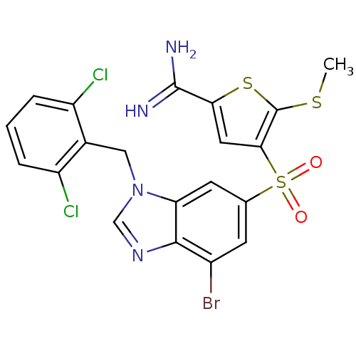 Chemical structure of BindingDB Monomer ID 50182164