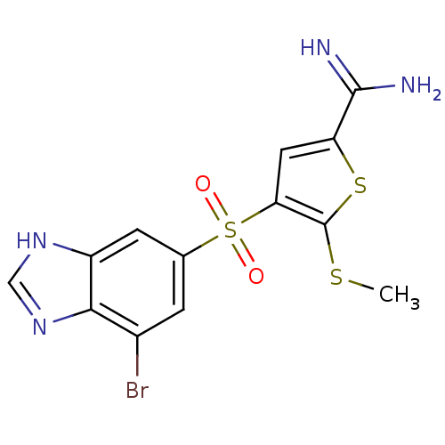 Chemical structure of BindingDB Monomer ID 50182168