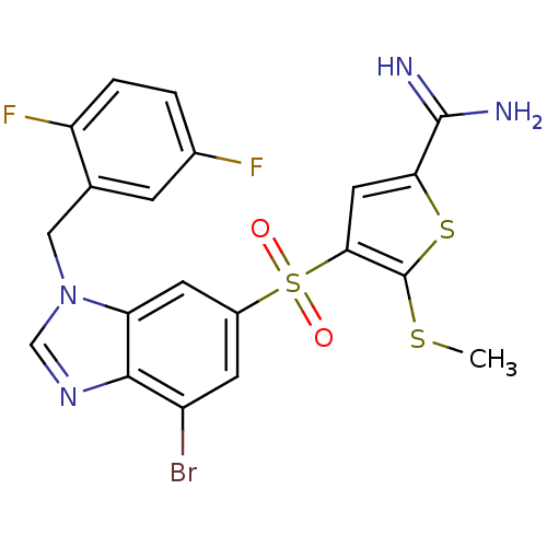 Chemical structure of BindingDB Monomer ID 50182169