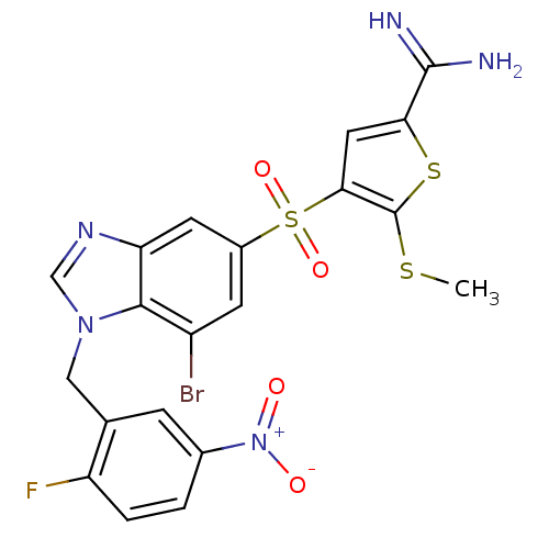 Chemical structure of BindingDB Monomer ID 50182170