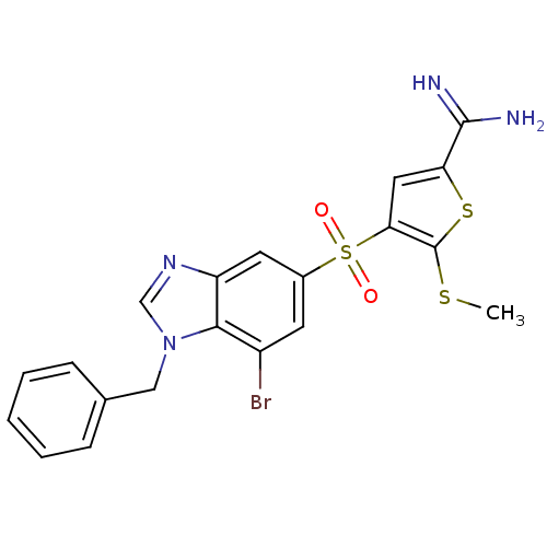 Chemical structure of BindingDB Monomer ID 50182171
