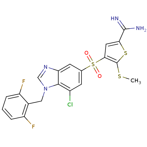 Chemical structure of BindingDB Monomer ID 50182173