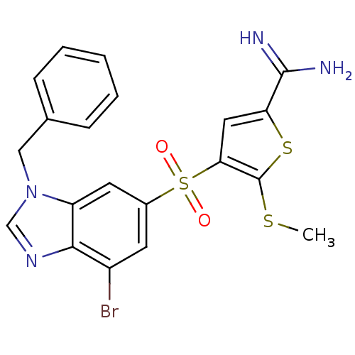 Chemical structure of BindingDB Monomer ID 50182179