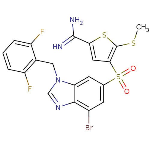 Chemical structure of BindingDB Monomer ID 50182181