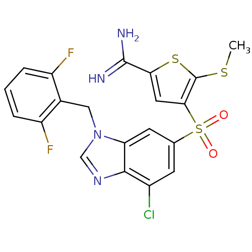 Chemical structure of BindingDB Monomer ID 50182183