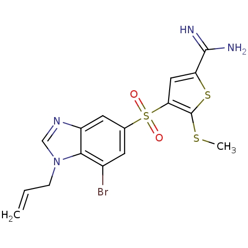 Chemical structure of BindingDB Monomer ID 50182185