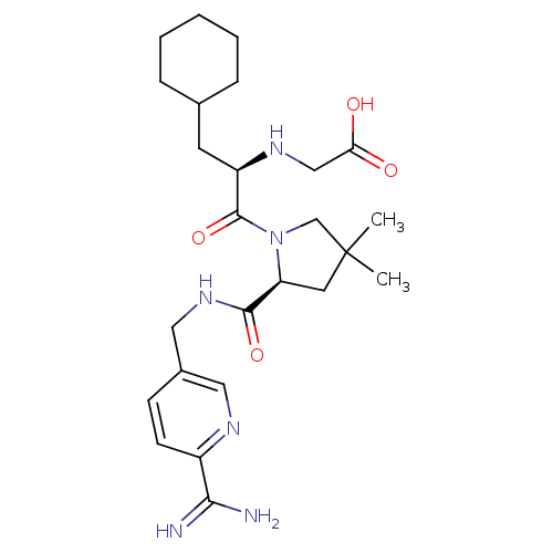 Chemical structure of BindingDB Monomer ID 50182187