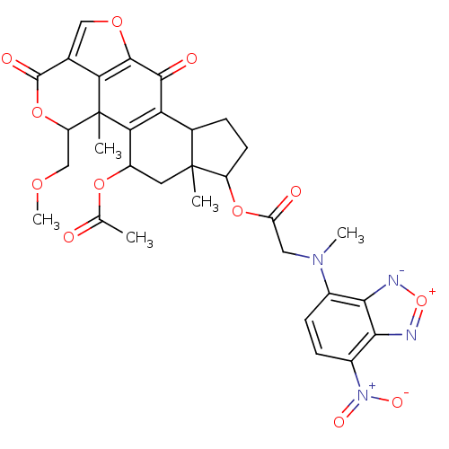 Chemical structure of BindingDB Monomer ID 50182214